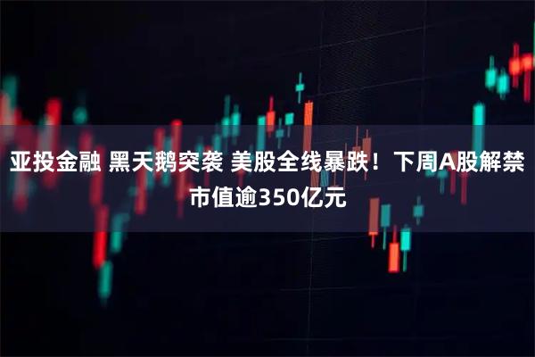 亚投金融 黑天鹅突袭 美股全线暴跌！下周A股解禁市值逾350亿元
