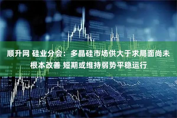 顺升网 硅业分会:多晶硅市场供大于求局面尚未根本改善 短期或维持弱势平稳运行