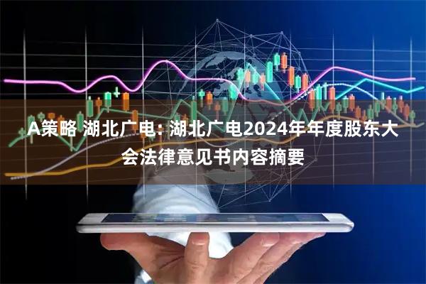 A策略 湖北广电: 湖北广电2024年年度股东大会法律意见书内容摘要