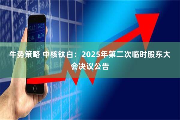 牛势策略 中核钛白：2025年第二次临时股东大会决议公告